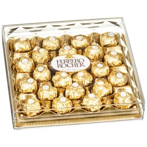 0cd3f40850218ea750e1abc1a281f43e.webp FERRERO ROCHER Chocolate T24 (300g)