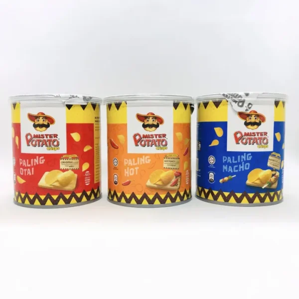 Mister Potato Crisps 45g - Original / Hot & Spicy / BBQ