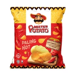 Mister Potato Snack Assorted Flavours - Original / Hot&Spicy / Barbecue / Tomato (90g)