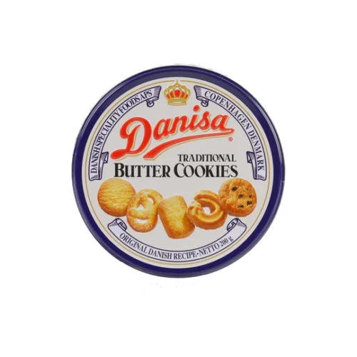 Danisa Traditional Danish Butter Cookies 200G Original Recipe Biscuit Halal