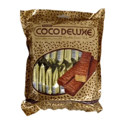 Frontier 9g x 40’s Coco Deluxe Chocolate Coated Wafer Childhood Snacks