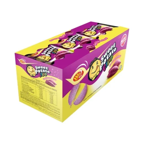 Win2 Baked Potato Crisp 20g x 30pcs - Healthy Halal Snack (Sweet Potato)